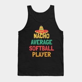 Not Your Average Softball Player Tank Top